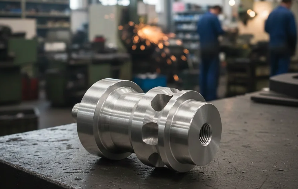 Metall-Sonderteil in Fabrik